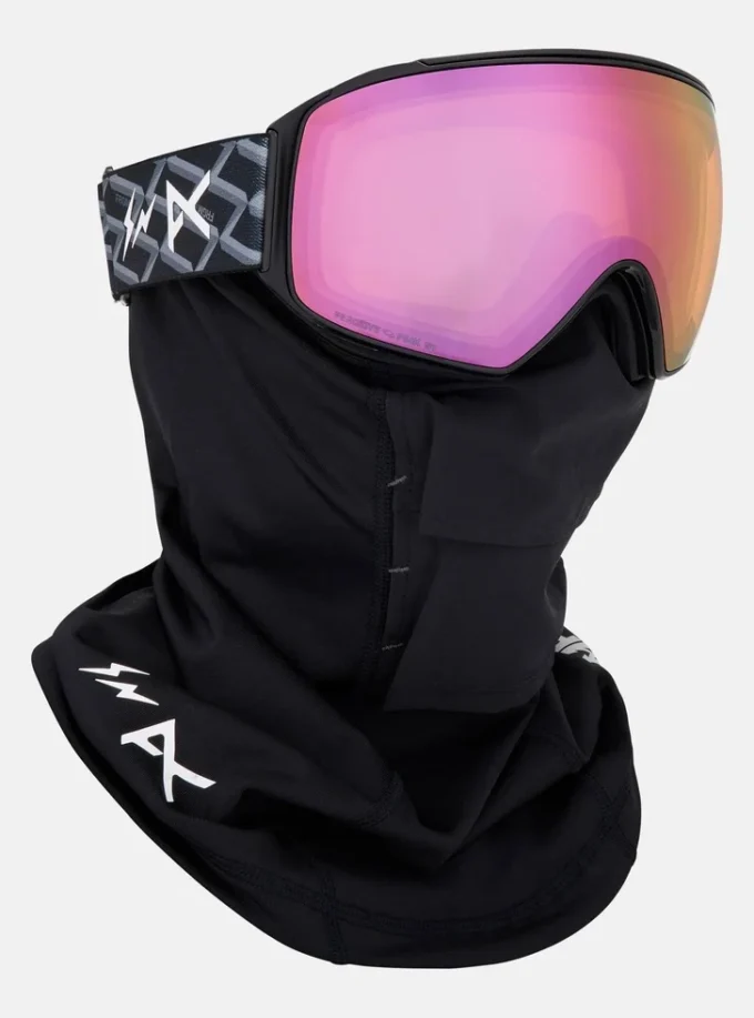 Anon Fragment M4 Low Bridge Fit Goggles (cylindriska) + bonuslins + MFI® ansiktsmask Anon Fragment M4 Low Bridge Fit Goggles (cylindriska) + bonuslins + MFI® ansiktsmask