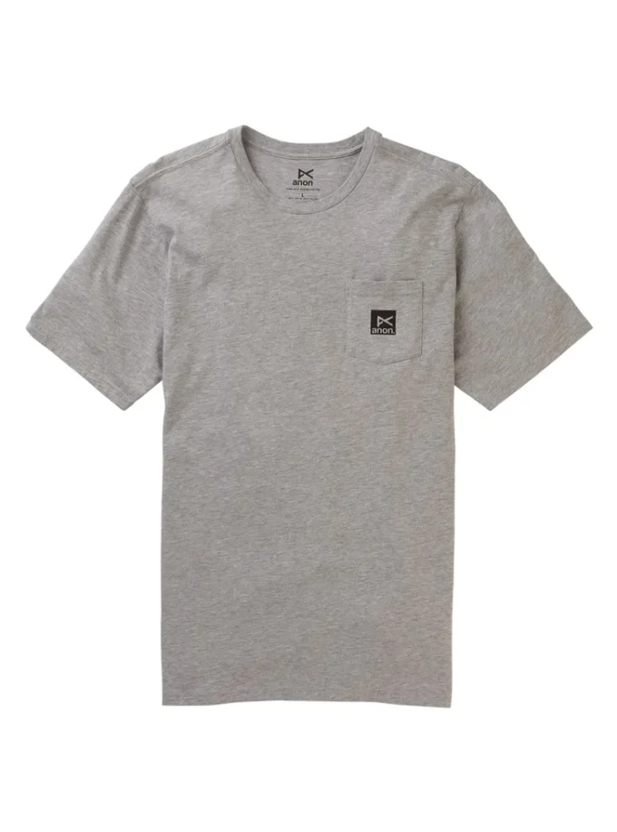 Anon kortärmad T-shirt med ficka Anon kortärmad T-shirt med ficka