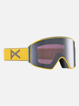 Anon M4 Low Bridge Fit-skidglasögon (cylindriska) + bonuslins + MFI®-ansiktsmask