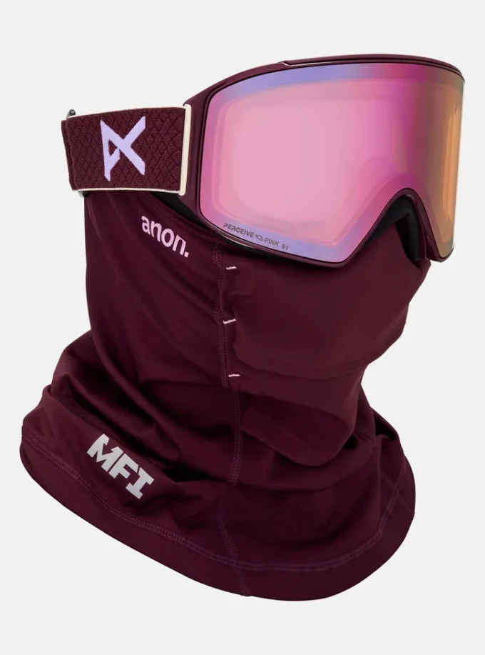 Anon M4-skidglasögon (cylindriska) + bonuslins + MFI®-ansiktsmask Anon M4-skidglasögon (cylindriska) + bonuslins + MFI®-ansiktsmask