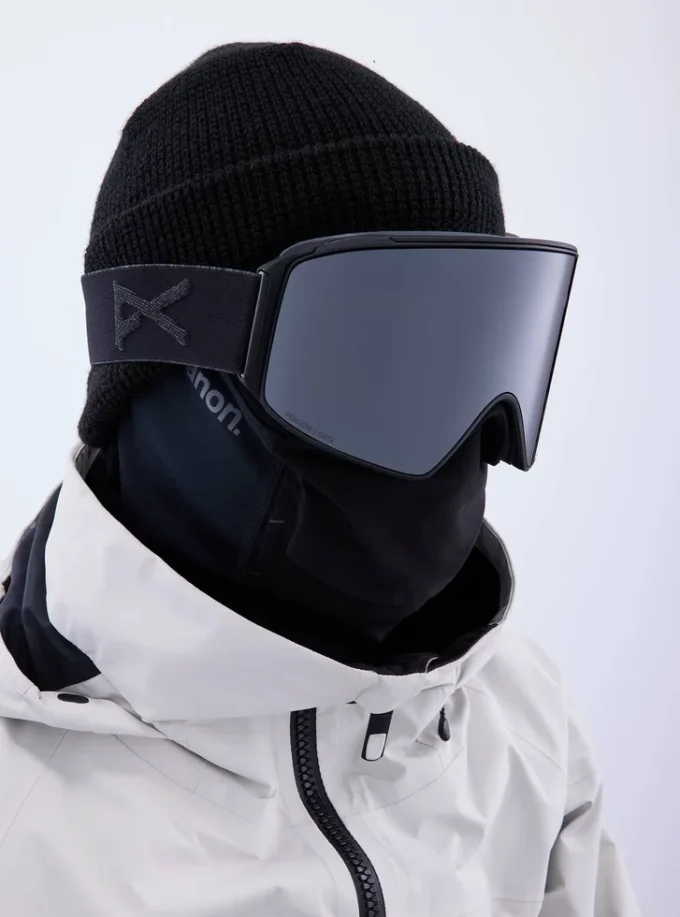 Anon M4 Snapback-skidglasögon (cylindriska) + bonuslins + MFI®-ansiktsmask Anon M4 Snapback-skidglasögon (cylindriska) + bonuslins + MFI®-ansiktsmask