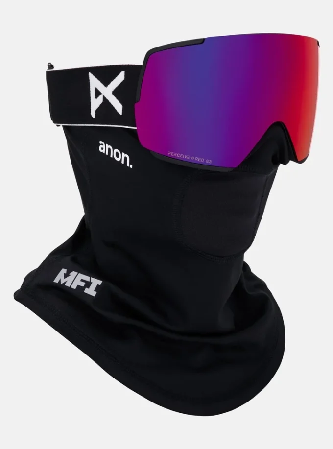 Anon M5-skidglasögon + bonuslins + MFI®-ansiktsmask Anon M5-skidglasögon + bonuslins + MFI®-ansiktsmask