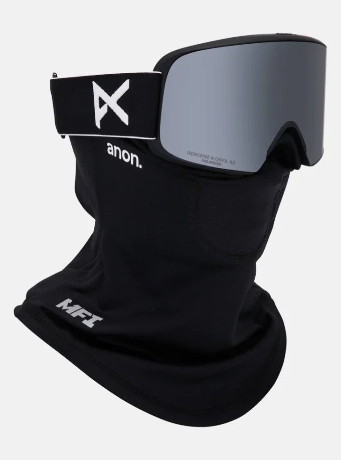 Anon M6-skidglasögon + polariserade Perceive-linser + MFI®-ansiktsmask Anon M6-skidglasögon + polariserade Perceive-linser + MFI®-ansiktsmask
