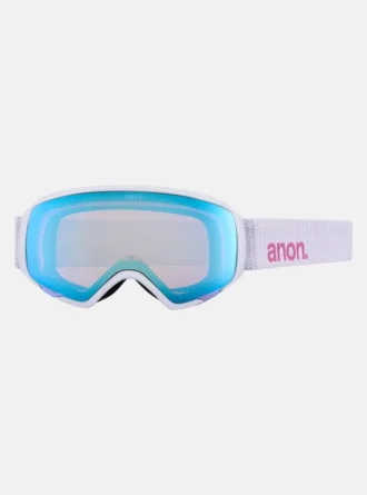 Anon WM1 Low Bridge Fit-skidglasögon + bonuslins + MFI®-ansiktsmask