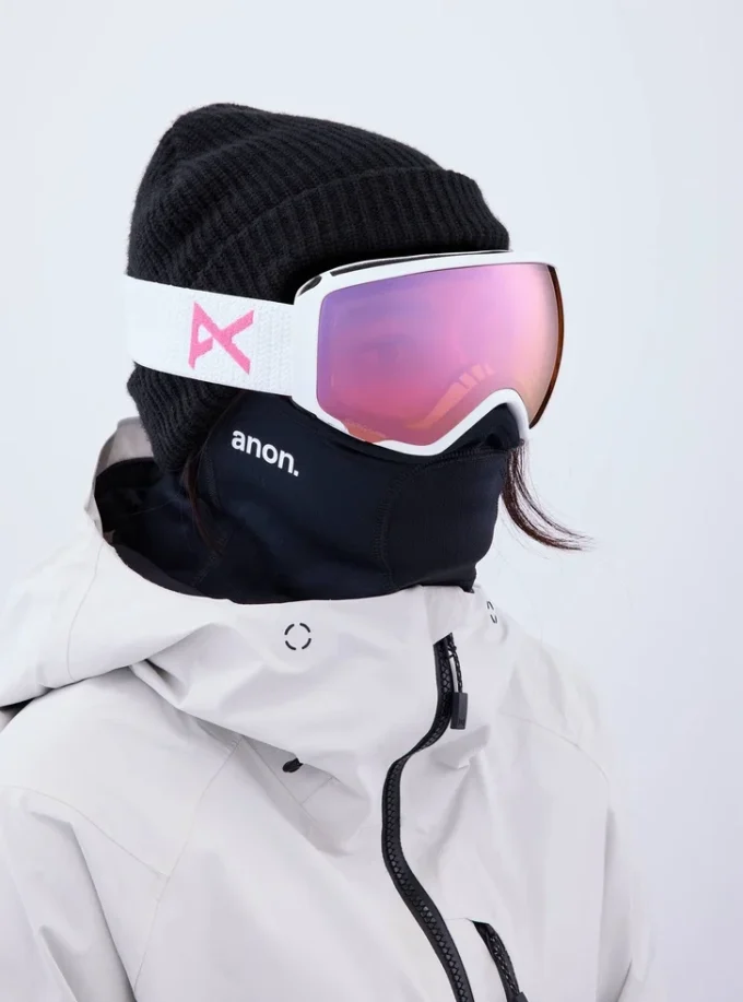 Anon WM1 Low Bridge Fit-skidglasögon + bonuslins + MFI®-ansiktsmask Anon WM1 Low Bridge Fit-skidglasögon + bonuslins + MFI®-ansiktsmask