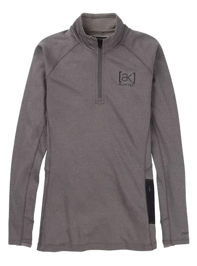 Burton [ak]® Baker Power Wool™ Base Layer Quarter-Zip för damer