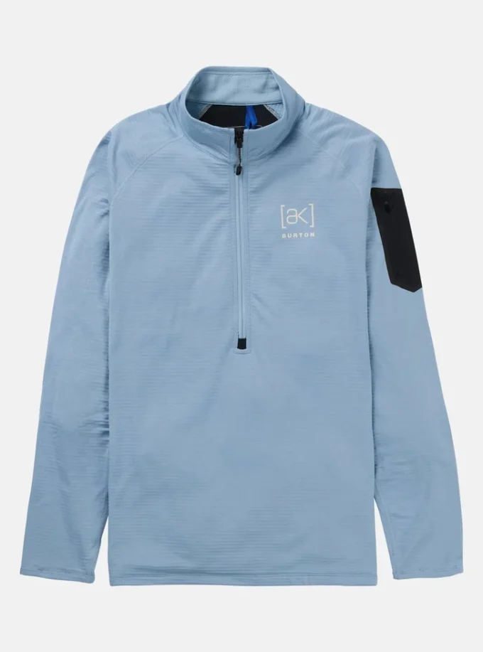 Burton [ak]® Helium Grid Half-Zip Fleece för herr (prov)