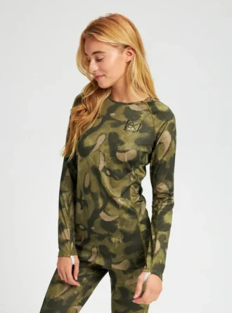 Burton [ak]® Helium Power Grid™ Base Layer Crewneck Top för damer