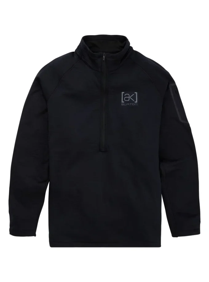 Burton [ak]® Helium Power Grid™ Half-Zip Fleece för herr