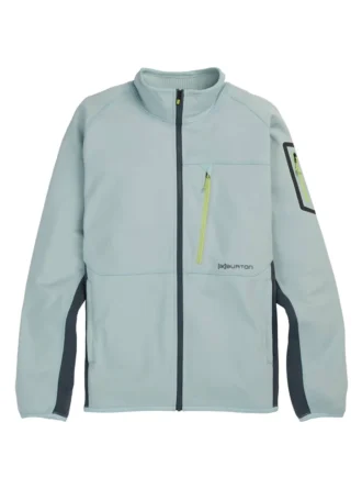 Burton [ak]® Polartec® Grid fleecetröja med hel dragkedja
