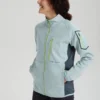 Burton [ak]® Polartec® Grid fleecetröja med hel dragkedja