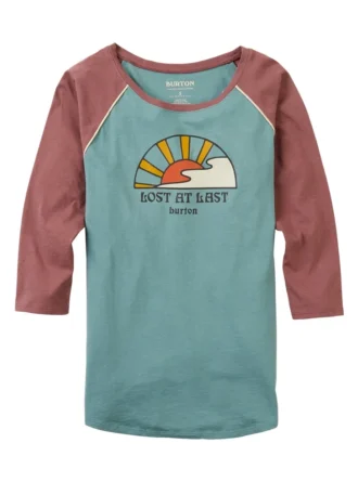 Burton Ashmore Raglan långärmad T-shirt för dam