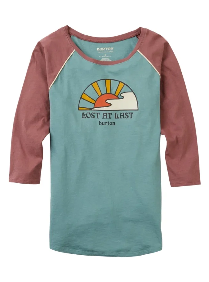 Burton Ashmore Raglan långärmad T-shirt för dam Burton Ashmore Raglan långärmad T-shirt för dam