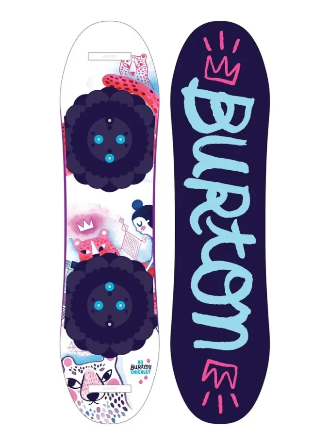 Burton Chicklet Flat Top Snowboard för tjejer – 2:a kvalitet Burton Chicklet Flat Top Snowboard för tjejer – 2:a kvalitet