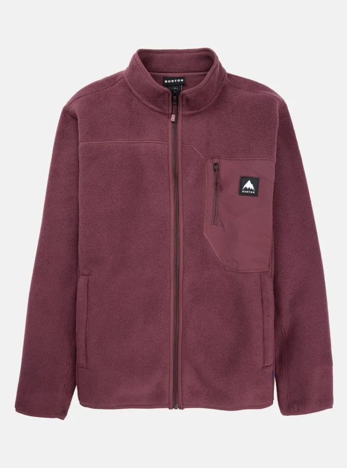Burton Cinder Full-Zip Fleece för herr Burton Cinder Full-Zip Fleece för herr