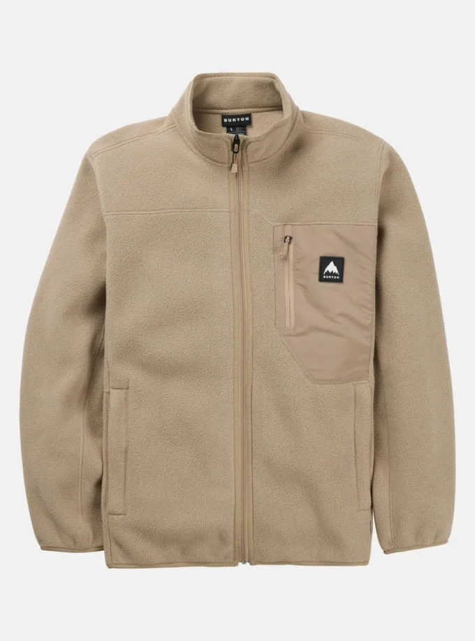 Burton Cinder Full-Zip Fleece för herr (prov) Burton Cinder Full-Zip Fleece för herr (prov)