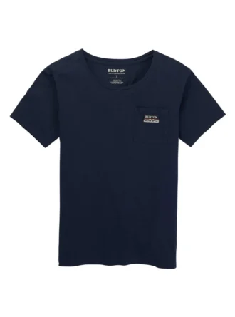 Burton Classic kortärmad T-shirt med ficka för dam