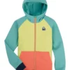 Burton Crown Bonded Full-Zip Hoodie för barn Burton Crown Bonded Full-Zip Hoodie för barn