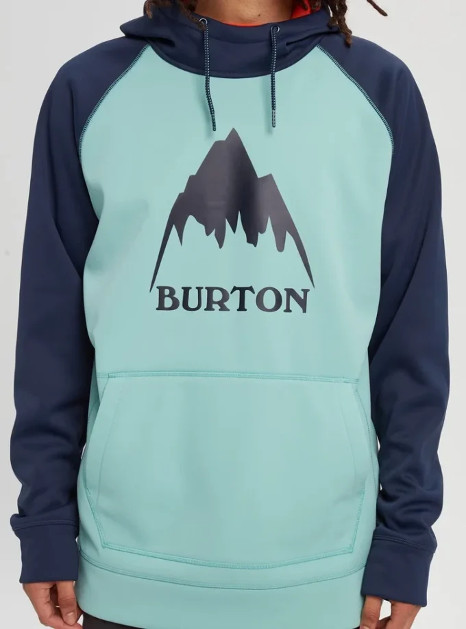 Burton Crown Bonded Pullover Hoodie för herr Burton Crown Bonded Pullover Hoodie för herr