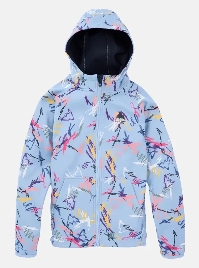 Burton Crown Weatherproof Full-Zip Fleece för barn Burton Crown Weatherproof Full-Zip Fleece för barn