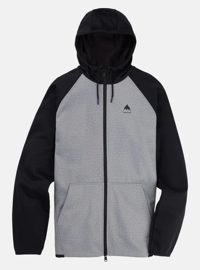 Burton Crown Weatherproof Full-Zip Fleece för herr Burton Crown Weatherproof Full-Zip Fleece för herr