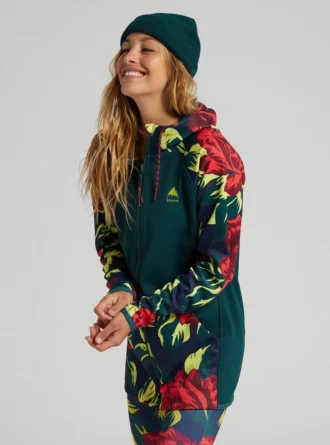 Burton Crown Weatherproof Long Full-Zip Fleece för damer