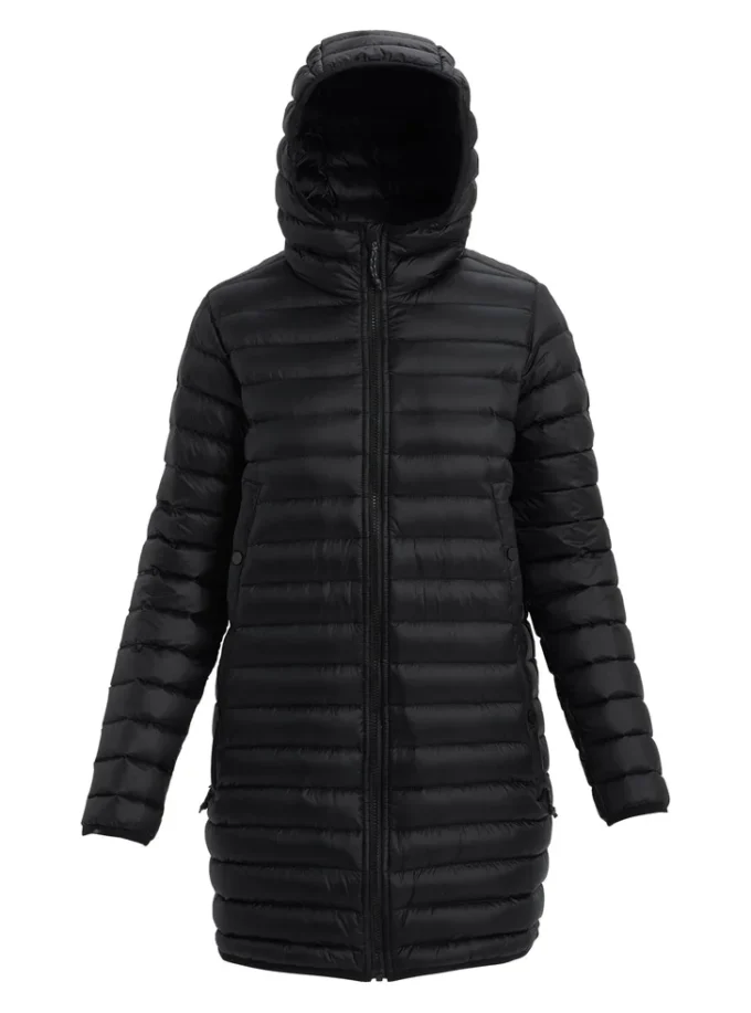 Burton Evergreen lång dunjacka för damer