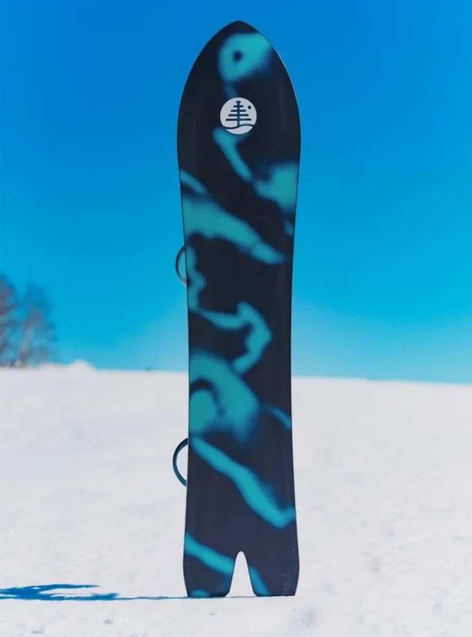 Burton Family Tree 3D Channel Surfer Flat Top Snowboard Burton Family Tree 3D Channel Surfer Flat Top Snowboard