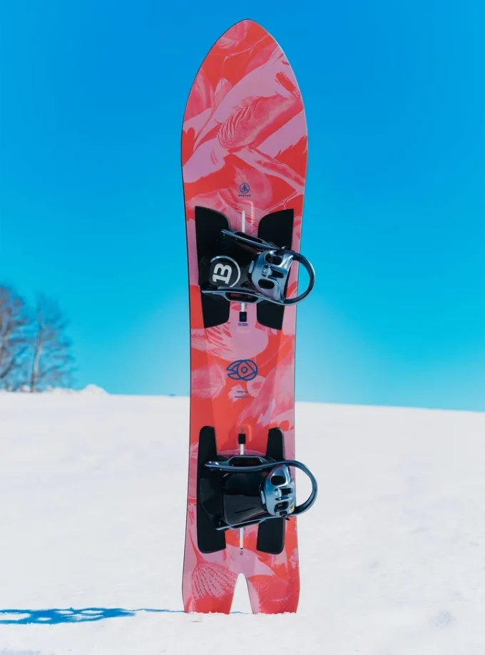 Burton Family Tree 3D Channel Surfer Flat Top Snowboard Burton Family Tree 3D Channel Surfer Flat Top Snowboard