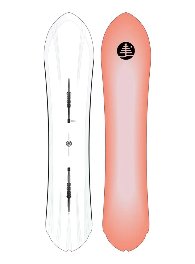 Burton Family Tree 3D Deep Daze Snowboard – 2:a kvalitet Burton Family Tree 3D Deep Daze Snowboard – 2:a kvalitet