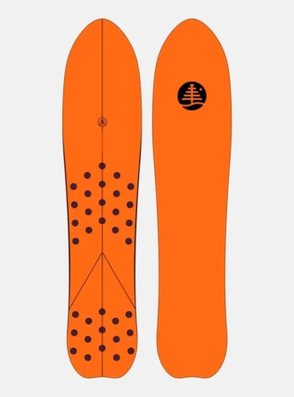 Burton Family Tree Backseat Driver Pow Surfing Snowboard