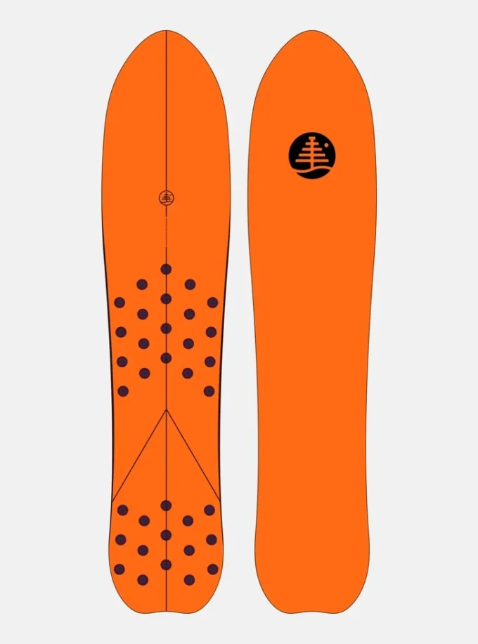 Burton Family Tree Backseat Driver Pow Surfing Snowboard Burton Family Tree Backseat Driver Pow Surfing Snowboard