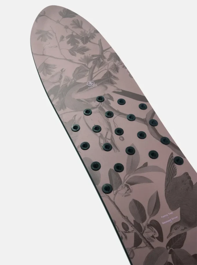 Burton Family Tree Backseat Driver Pow Surfing Snowboard Burton Family Tree Backseat Driver Pow Surfing Snowboard