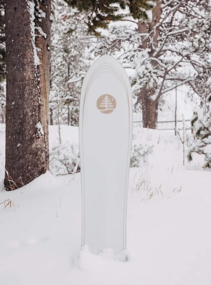 Burton Family Tree Backseat Driver Pow Surfing Snowboard Burton Family Tree Backseat Driver Pow Surfing Snowboard