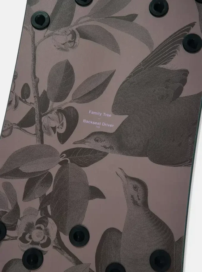 Burton Family Tree Backseat Driver Pow Surfing Snowboard Burton Family Tree Backseat Driver Pow Surfing Snowboard