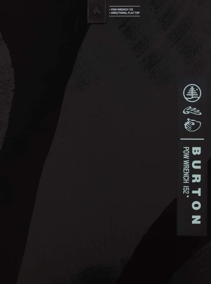Burton Family Tree Pow Wrench Flat Top Snowboard Burton Family Tree Pow Wrench Flat Top Snowboard