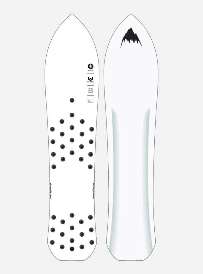 Burton Family Tree Resonator Pow Surfing Snowboard Burton Family Tree Resonator Pow Surfing Snowboard