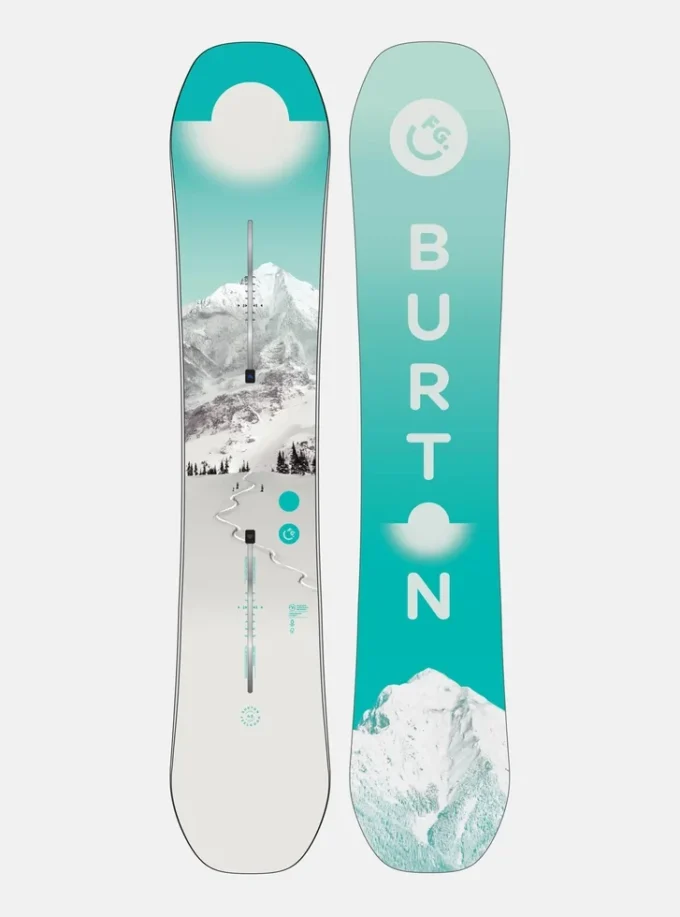 Burton Feelgood Flying V snowboard för damer Burton Feelgood Flying V snowboard för damer