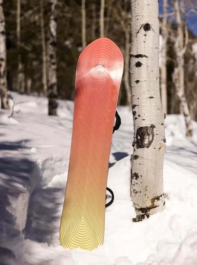 Burton Fish 3D Directional Flat Top Snowboard Burton Fish 3D Directional Flat Top Snowboard
