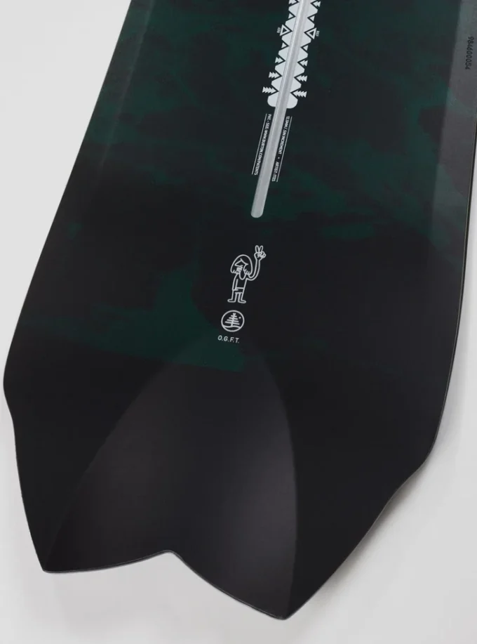Burton Fish 3D Directional Flat Top Snowboard för herr Burton Fish 3D Directional Flat Top Snowboard för herr