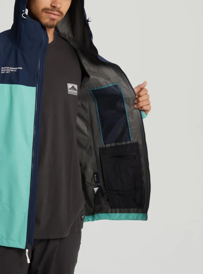 Burton GORE-TEX Packrite regnjacka för herr Burton GORE-TEX Packrite regnjacka för herr