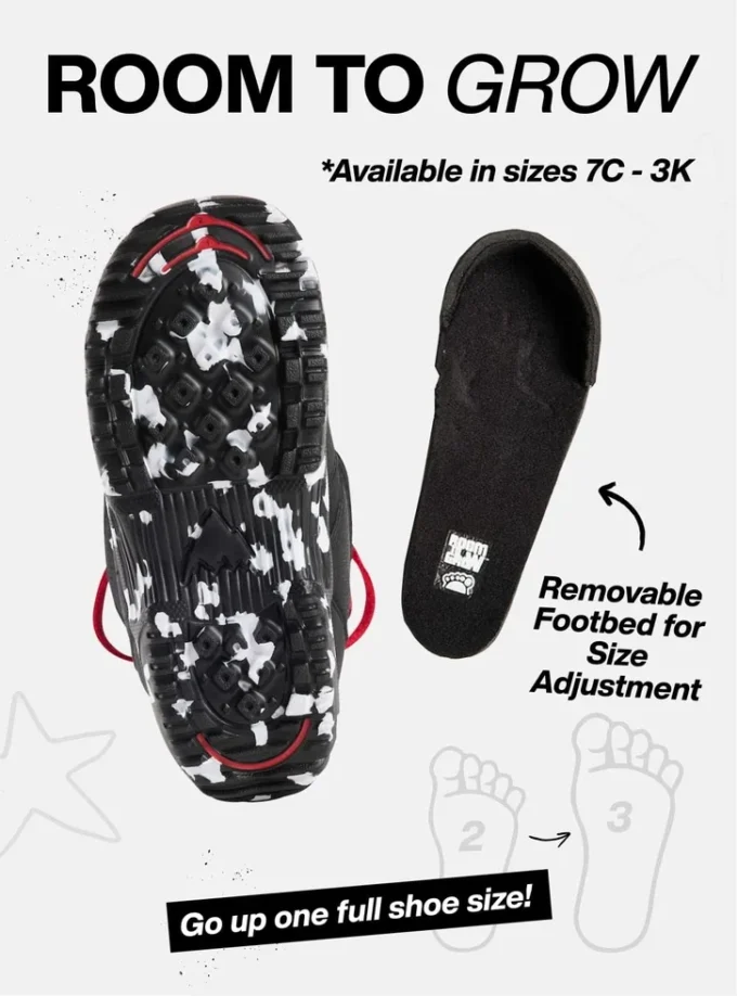 Burton Mini Grom snowboardkängor för barn
