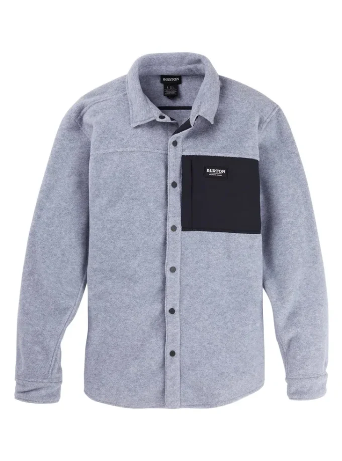 Burton Hearth Fleece-skjorta för herr Burton Hearth Fleece-skjorta för herr