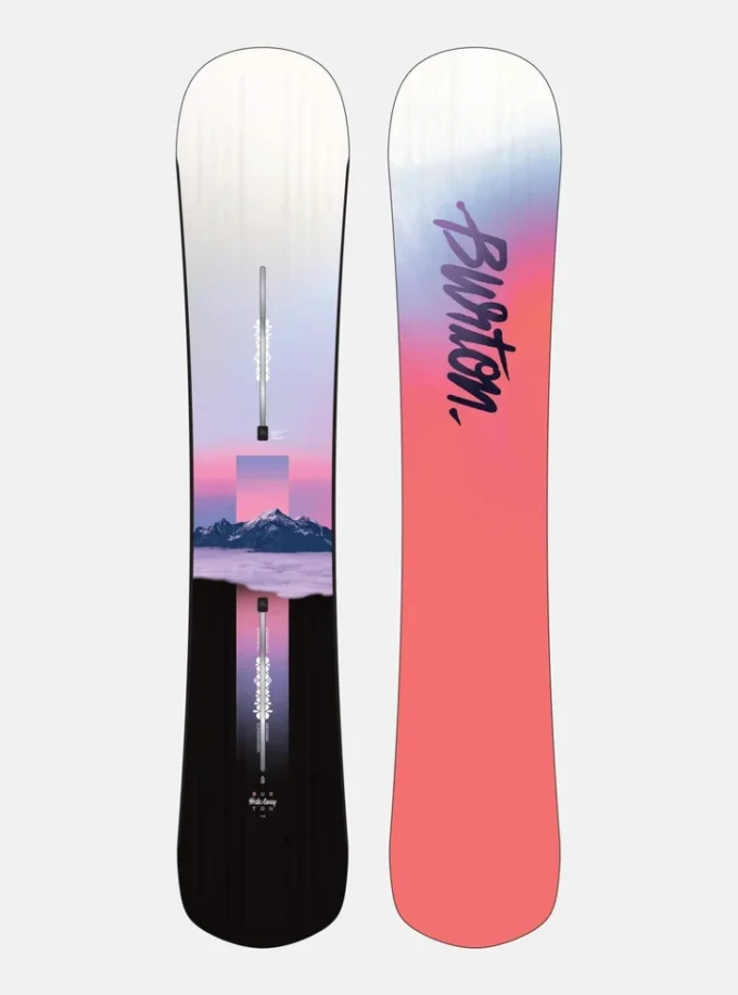 Burton Hideaway Flat Top Snowboard för damer Burton Hideaway Flat Top Snowboard för damer