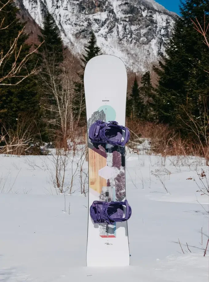 Burton Hideaway Flat Top Snowboard för damer Burton Hideaway Flat Top Snowboard för damer