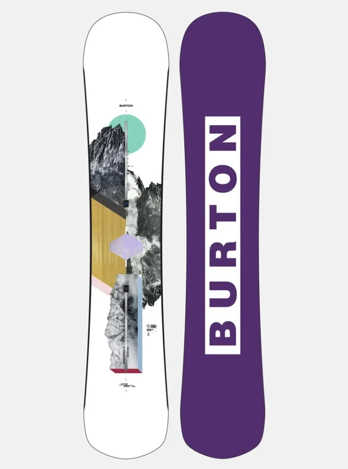 Burton Hideaway Flat Top Snowboard för damer Burton Hideaway Flat Top Snowboard för damer
