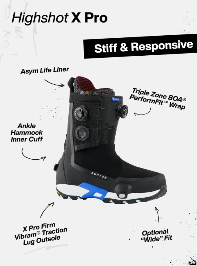 Burton Highshot X Pro Step On® snowboardkängor för herr Burton Highshot X Pro Step On® snowboardkängor för herr