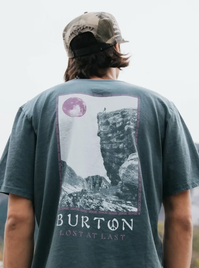 Burton Inkwood kortärmad T-shirt för herr Burton Inkwood kortärmad T-shirt för herr