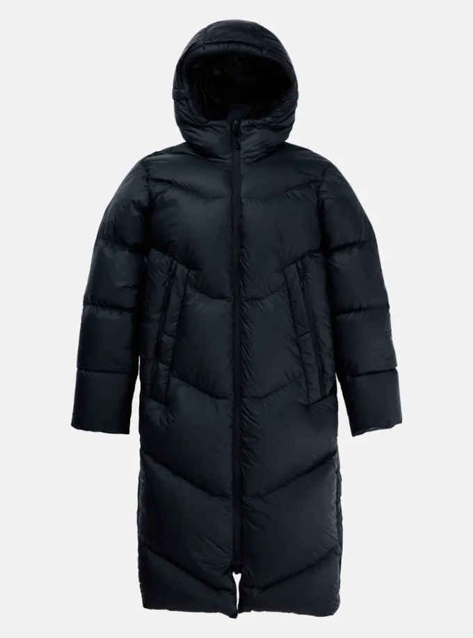 Burton lång dunparkas för damer Burton lång dunparkas för damer