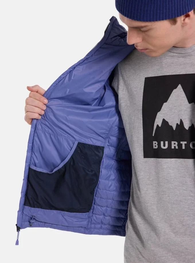 Burton Mid-Heat dunjacka med huva för herr Burton Mid-Heat dunjacka med huva för herr